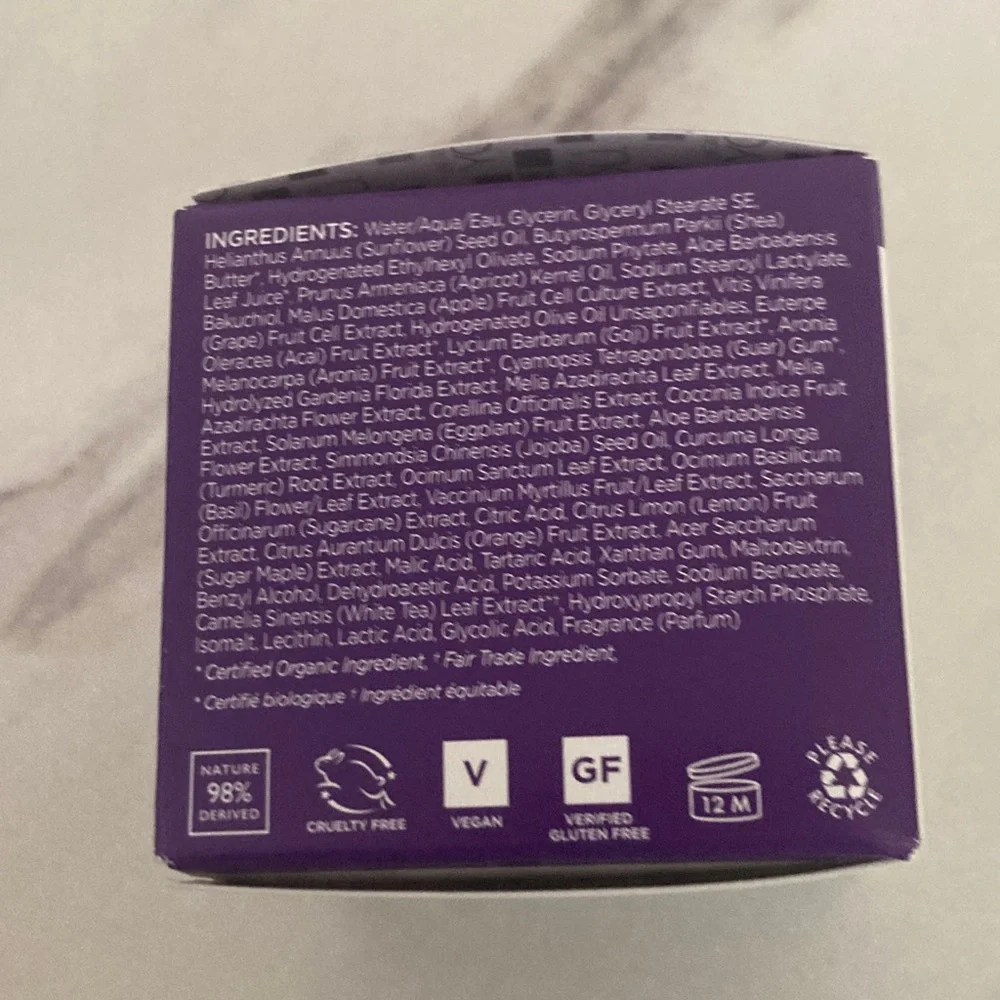 Rejuvenating Sleeping Mask - Purple